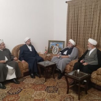 زيارة سماحة الشيخ أحمد قبلان
